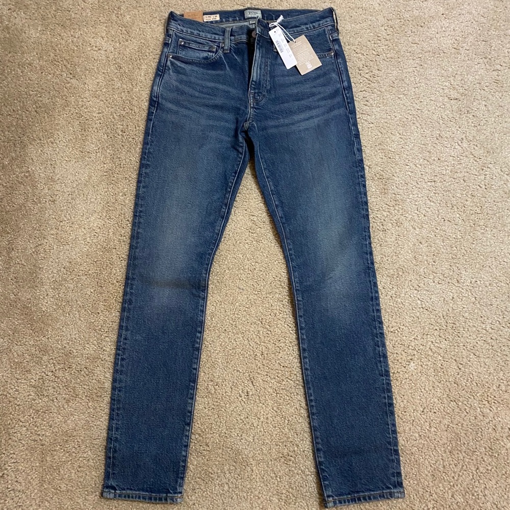 J. Crew 250 skinny stretch denim